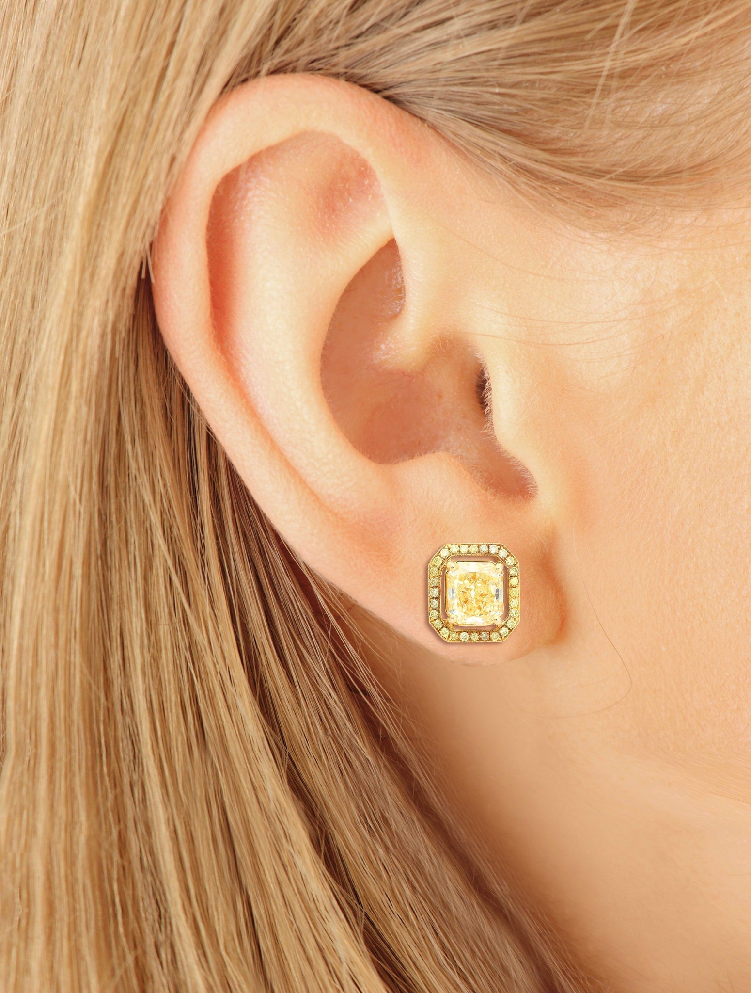 Simple And Fancy One Gram Gold Earrings For Daily Wear ER2248